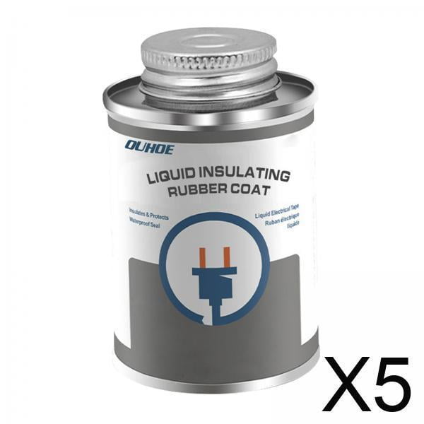 Pasta aislante líquida,Cinta eléctrica líquida impermeable eléctrica negra,Pasta aislante Sellador de revestimiento dieléctrico,Adhesivo de fricción para conductos de plástico y aluminio
