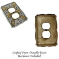 thumbnail image 5 of Urbalabs Western Tribal Native American Spears Gold And Silver Decorative Light Switch Outlet Wall Plate Covers Rustic Light Switch Covers Single Double 2 Gang Switch Plates (Outlet), 5 of 7