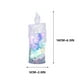 thumbnail image 3 of Luz nocturna LED rosa con efecto de llama parpadeante | Vela electrónica sin llama para decorar el dormitorio | Decoración romántica en forma de corazón para niñas, 3 of 3
