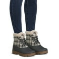 Time and Tru Women’s Plaid Duck Boots