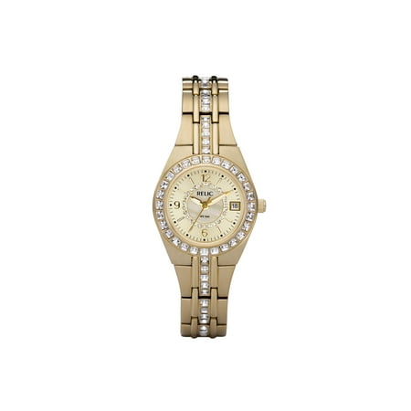 Relic by Fossil Womens Queens Court Stainless Steel Gold Watch
