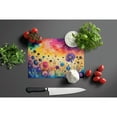 thumbnail image 3 of Carolines Treasures DAC1458LCB 15 x 12 in. Scabiosa in Color Glass Cutting Board - Large, 3 of 5