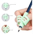 thumbnail image 3 of Pencil Grips Kids Pen Writing Aid Grip Set Posture Correction Tool For Pr, 3 of 5