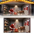thumbnail image 6 of Christmas Garage Door Cover Decorations Large Garage Cover Holiday Decorative Door Banner Santa Claus Backdrop for Xmas Indoor Outdoor Decor(7 x 16 ft), 6 of 7