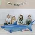 thumbnail image 4 of Shark Inflatable Life like 82 inches Long party photo prop gift novelty by Jet Creations AL-SHARK, 4 of 6