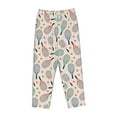 thumbnail image 4 of Goofa Cute Tennis Racket Printed Soft Pajama Pants for Women, Wide Leg Comfy Casual Lounge Yoga Pants-Medium, 4 of 9