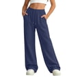 thumbnail image 3 of Asxite Toddler Casual Loose Sweatpants Winter Pants Solid Elastic Waist Side Pockets 5-14 Y, 3 of 7