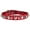 Red, variant on 0.5 x 12 in. Spike & Stud Dog Collar, Blue