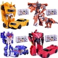 thumbnail image 2 of Transformation Robot Toy One Step Deformation Car Transforming Action Figure Dinosaur Toys For Kids Chrismas Gifts Kid With Box, 2 of 5