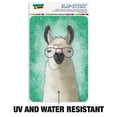 thumbnail image 2 of Hip Llama with Glasses Home Business Office Sign, 2 of 6