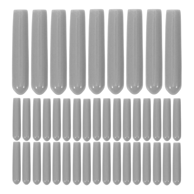 Miangastore 100Pcs Dishwasher Rack Repair Tip Protector Flexible Dishwasher Rack Coating Caps for Protection