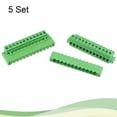 thumbnail image 3 of Unique Bargains 5.08mm Pas 12 Broches 10A PCB Mount Vis Bloc de Borne Droite Plug-in pour Électrique, Instruments 5 Set, 3 of 5