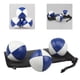 thumbnail image 4 of Paquete de 3 pelotas de malabarismo de colores para niños, juguetes interactivos de malabarismo acrobáticos. Azul blanco, 4 of 9