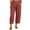 Red, variant on PMUYBHF Fleece Lined Pants Women Plus Size with Pockets Women's Casual Pants Fashion Solid Color Nine Point Casual Pants Womens Khaki Pants with Pockets Womens Petite Pants