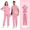 GRAY, variant on Unisex Solid Medical Scrub Set Stand Collar Dental Clinic Uniform for Nurses Surgeons Hospital Workwear with Pockets
