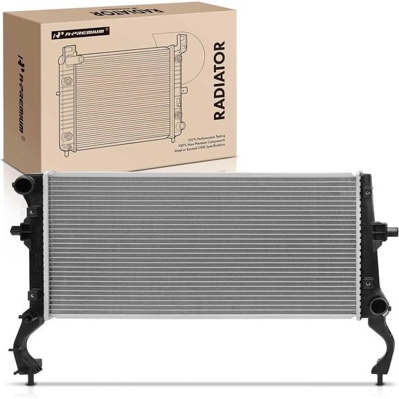 A-Premium Engine Coolant Radiator Assembly Compatible with Hyundai Kona 2018 2019 2020 2021, 1.6L, Replace# 25310J9000