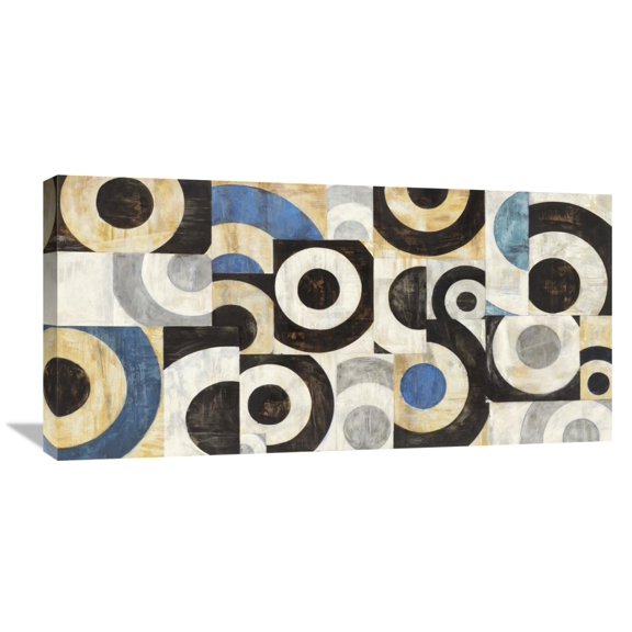 Global Gallery Sandro Nava,'Universo Circolare' Stretched Canvas Artwork