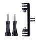thumbnail image 2 of Double Dual Sport Camera H Grip Monopod Mount Adapter For 4/3+/3/2/1 With Screws Banmo, 2 of 5