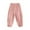 Pink, variant on Ruyang Kids Elastic Basic Harem Trousers Unisex Boys Girls Casual Cotton Linen Loose Long Baggy Pants Toddler Bloomers