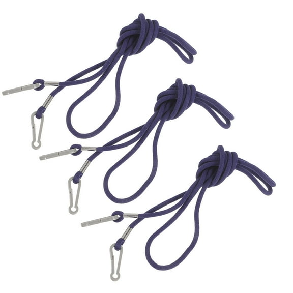 MUSEYA 3pcs Kids Glove Clips with Anti-lost Rope and Nylon Holder Winter