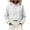 White, variant on AKOEE Women's Crop Hoodies Y2K Casual Comfy Loose Plain Pullover Hooded Drawstring Sweatshirts Long Sleeve, Purple XL