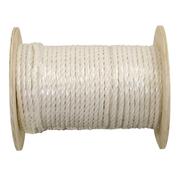 Wellington 7468945 0.5 Po x 200 Pi Corde en Coton Torsadée, Naturel