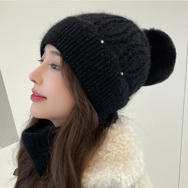 Sarkoyar Knitted Hat No Brim Good Stretchy Comfortable Touch Round