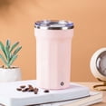 thumbnail image 4 of ZheElen Versatile Self Stirring Mug Easy Cleaning And Convenient Heat-resistantOne pink, 4 of 6