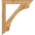 thumbnail image 3 of Ekena Millwork 4"W x 34"D x 38"H Legacy Traditional Rough Sawn Bracket, Western Red Cedar, 3 of 4