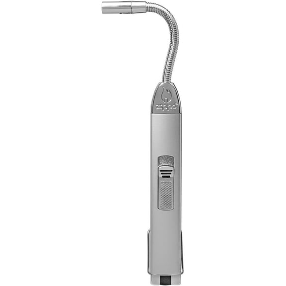 Zippo Silver Flex Neck Utility Lighter XL, Unfilled
