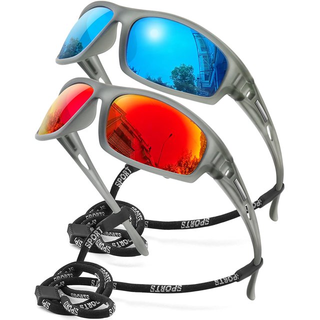 Gafas Deportivas Polarizadas AWGSEE con Protección UV 100% para Hombre