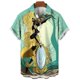 thumbnail image 3 of Camisas de verano para hombre, estampado 3D de Umbanda, ropa de hombre de alta calidad, sudadera informal, camisa hawaiana, camisas y blusas de manga corta, 3 of 5