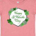 thumbnail image 4 of Inktastic Happy St. Patrick's Day Clovers Boys or Girls Baby T-Shirt, 4 of 5