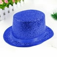 thumbnail image 2 of Niaviben Top Hat Flat Cap Sequin Hat Newsboy Cap Womens Newsboy Caps for Women Hat for Women Blue 2 A, 2 of 4