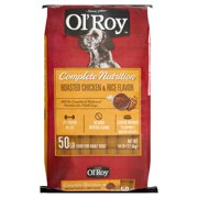 Ol' Roy Complete Nutrition Roasted Chicken & Rice Flavor Dry Dog Food, 50 lbs