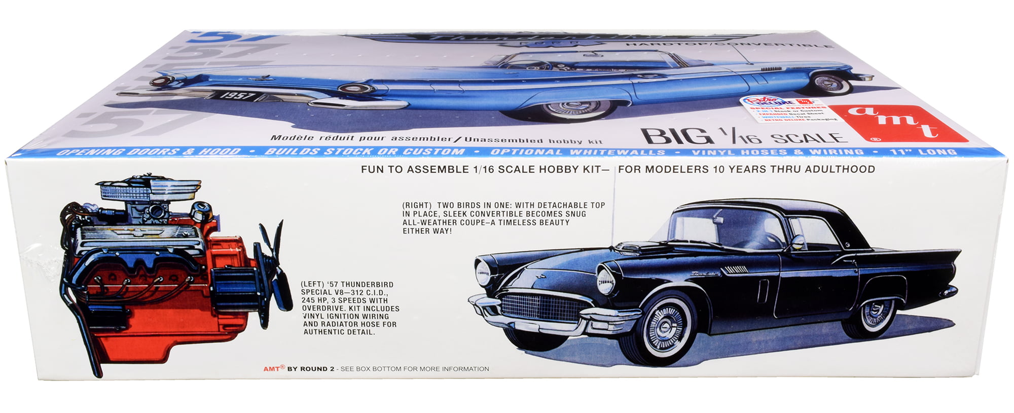 AMT 1957 Ford Thunderbird Kit # 31925 Factory 1 25 for sale online 