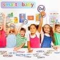 thumbnail image 4 of YWC-176 Pieces Polka Dots Alphabet Word Bulletin Board Alphabet Word Bulletin Board Classroom Set Classroom Letter for Teacher Home Students Wall Decor, 4 of 4