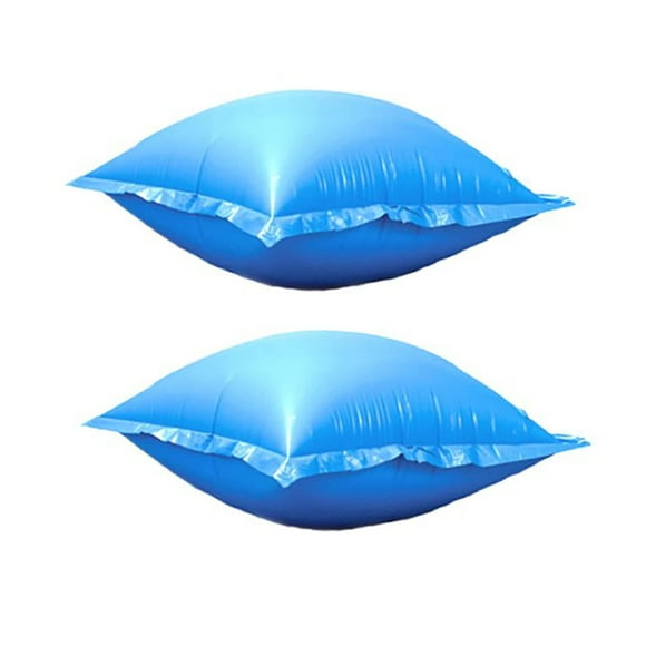 SWIMLINE HYDROTOOLS Air Pillow For Above Ground Pools Cover Winterizing 2-Pack | 4 x 4 ft Cushion Swimming Pool Closing Winter Kit | Cold Resistant Ice Equalizer Thick Pillows Accessori