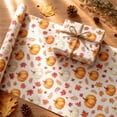 thumbnail image 2 of Halloween Sale Clearance!Fall Decorations for Home, Thanksgiving Paper Gift Wrap Pumpkin Maple Leaf Theme DIY Gift Box Wrapping Supplies, 2 of 6