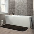thumbnail image 2 of Garland Tapis de Bain Traditionnel 4 Pièces, Chocolat, 2 of 2