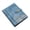 Blue, variant on HannLk Mini Size Notebook With Removable Pages Friendly Paper Materials For Students