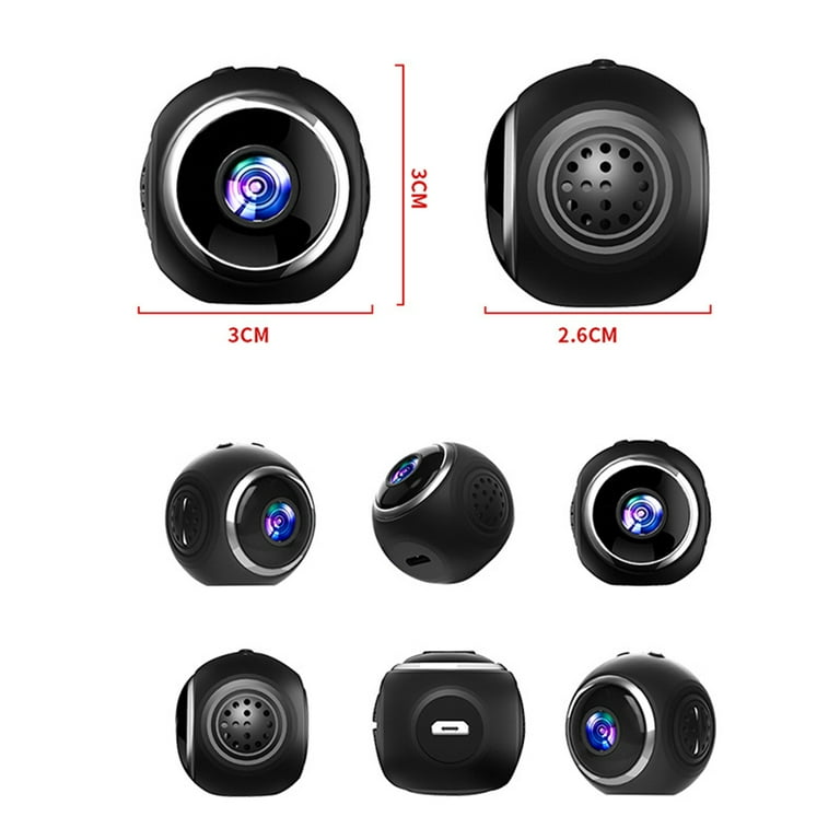 Ounamio Camera Wifi Network High Definition Outdoor Sports Camera Night Vision Home Mini Camera