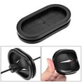 thumbnail image 4 of Uxcell Rubber Grommet Oval Double-Sided Mount Size 83 x 40 mm for Wire Protection 4 Pack, 4 of 5