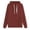 Brick Red, variant on Fgnfyis Women Hoodies Fashionable Solid Hooded Pullover Pocket Casual Comfortable Fit Womens Sweatshirt