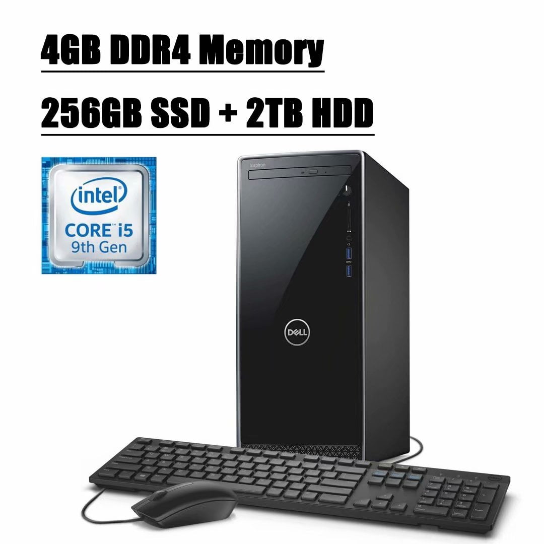 Dell Inspiron 3671 Business Desktop Computer I 9th Gen Intel Hexa Core Nbsp I5 9400 I7 7500u I 4gb Ddr4 256gb Ssd 2tb Hdd I Maxxaudio Usb Keyboard And Mouse Hdmi Wifi Dvd Win 10