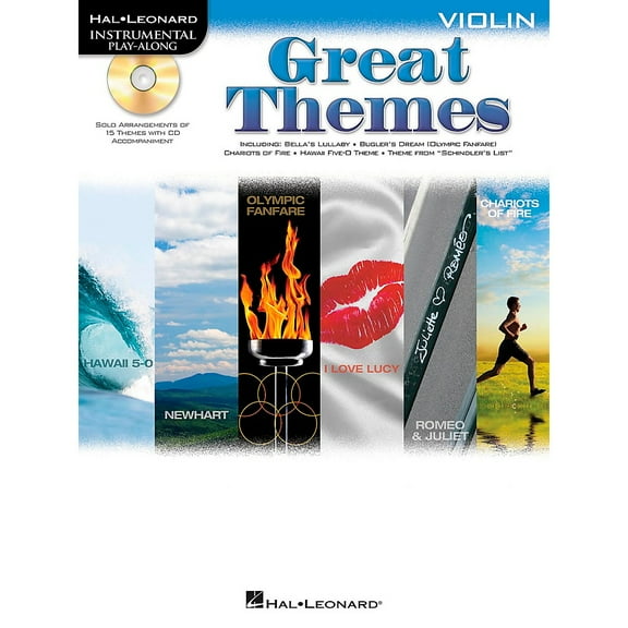 Great Themes: Instrumental Play-Along for Violin