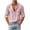 Pink, variant on COSFO Casual Button Down Shirt Men Faux Linen Long Sleeve Blue Shirts Work Collared Classic Fit with Pocket Men Shirts