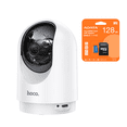 thumbnail image 1 of Camara De Seguridad Interior 3 Mp Wi-fi 355º Hoco D1 Con Memoria 128gb Incluida, 1 of 3