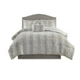 Madison Park Zuri Faux Fur Comforter Set Full/Queen