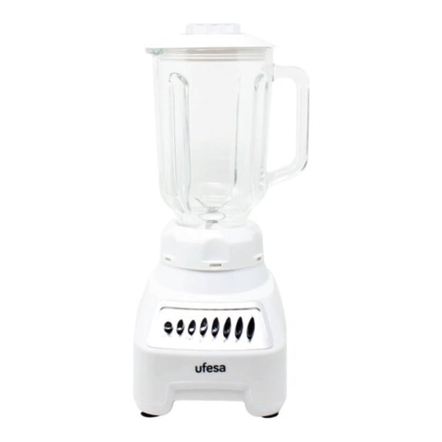 LICUADORA 10 VEL. VASO DE VIDRIO BLANCA Ufesa BS7020-MG/-5291